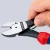 KNIPEX 74 12 180 – mechanizm sprężyny rozwierającej w szczypcach bocznych