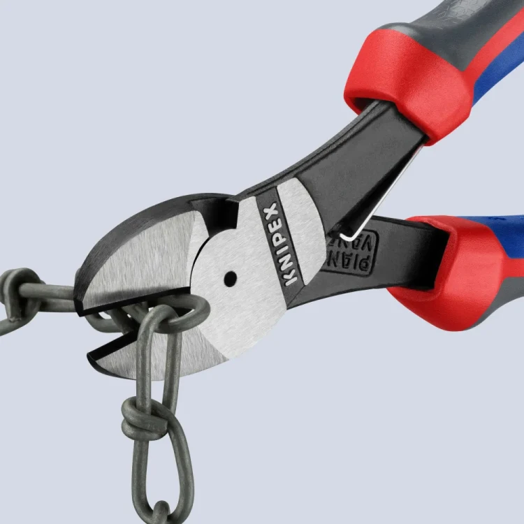 KNIPEX 74 12 180 – cięcie twardego drutu w pracach montażowych
