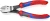 KNIPEX 74 12 180 – mocne szczypce boczne 180 mm ze sprężyną rozwierającą