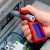 KNIPEX 16 95 11 ErgoStrip XL podczas przygotowywania wielożyłowego kabla zasilającego w rozdzielnicy elektrycznej – praca przy ograniczonej przestrzeni montażowej.
