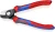 Nożyce KNIPEX 95 12 165 z rozwartymi ostrzami i trójkomponentowymi rękojeściami Comfort, zapewniającymi ergonomiczny chwyt podczas cięcia kabli.