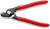KNIPEX 95 21 165 – nożyce kablowe z automatycznym rozwieraniem rękojeści, profilowanymi ostrzami do czystego cięcia przewodów Cu i Al.